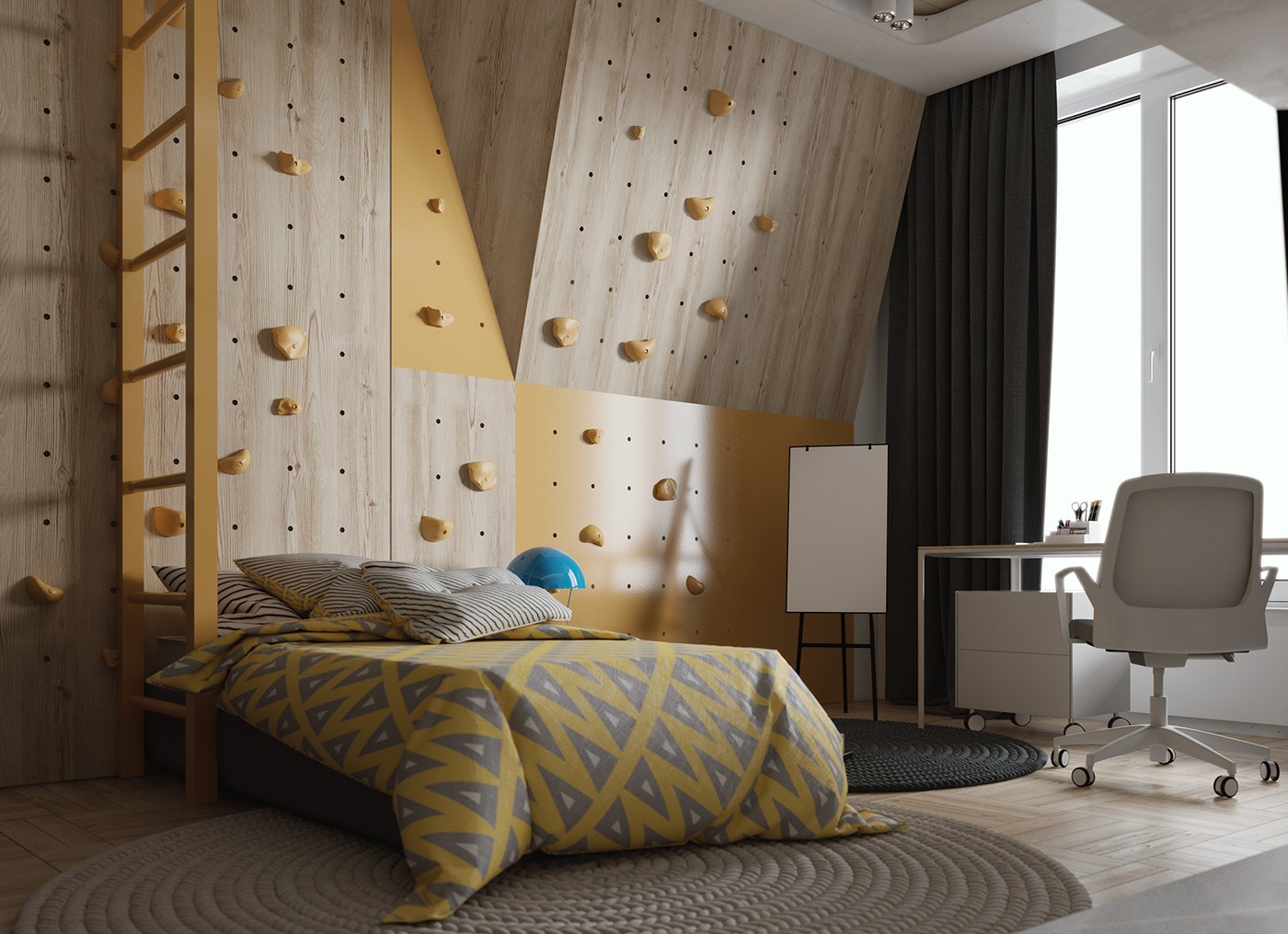 一张示例图片，显示了日出。